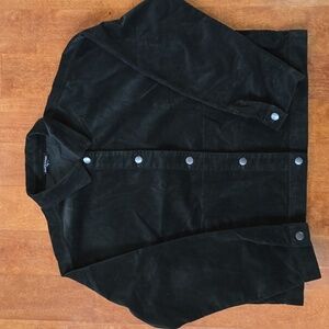 Eileen Fisher brown corduroy jacket size M EUC